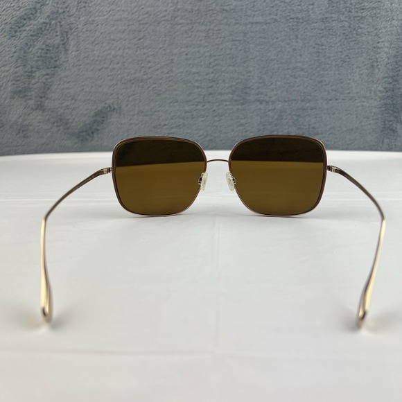 Maui Jim Gold Metal Frame Sunglasses with Brown Lenses - Picture 5 of 16